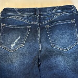 KanCan Dark Blue Straight Leg Jeans
